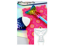 Stickdatei - ITH StifteaufsatzMeerjungfrau Flosse